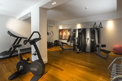 Gym centre at Porto Zante, Greece