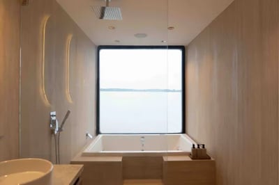 Ensuite bathroom on the Hermes Mega Catamaran Galapagos