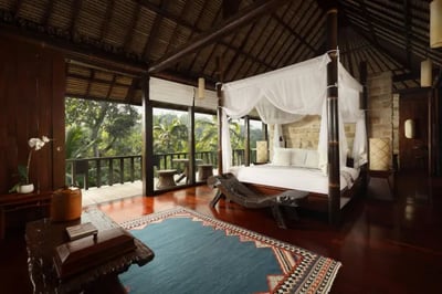 Bedroom at COMO Uma Shambhala Estate