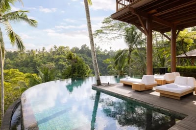Pool at COMO Uma Shambhala Estate