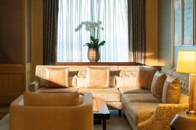 Golden hour at Suite at the Shangri-La The Fort Manila, The Philippines