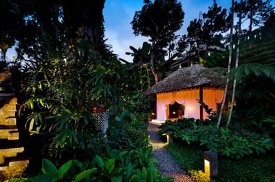 Evening at COMO Uma Ubud Bali