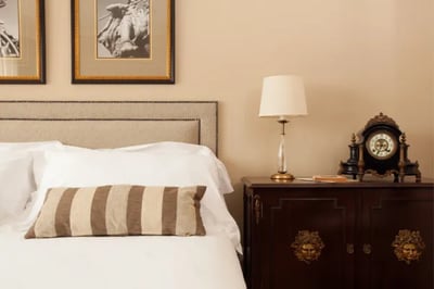 Bed at Alma Historica Boutique Hotel