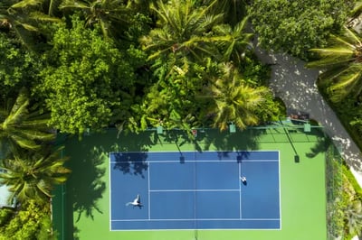 Padel Court at Conrad Maldives Rangali Island