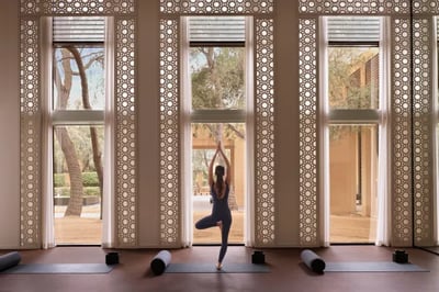 Yoga at Ritz Carlton Ras Al Khaimah Al Wadi