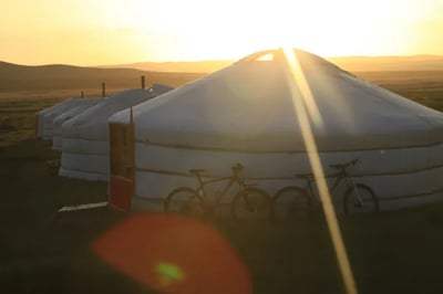 Yurts at Mandala Heartland Mongolia