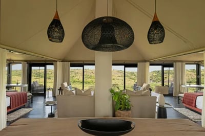 Family Tent at Mahali Mzuri in Kenya