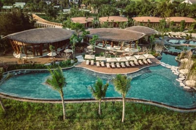 Main pool at Namia River Retreat Vietnam