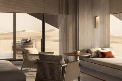 Suite views at The Malkai Oman