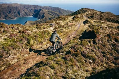 Mountain biking with Octant Azores Portugal