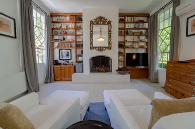 Living area at Narbona Wine Hotel Uruguay