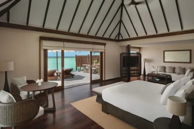 Bedroom at Conrad Maldives Rangali Island