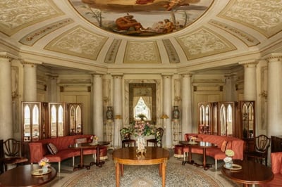sala ovale at passalacqua in lake como