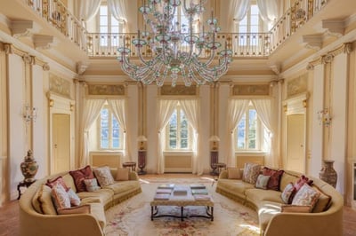 salla della musica in the bellini suite at passalacqua in lake como