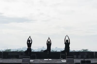 Yoga at Plataran Borobudur Resort & Spa