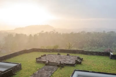 Forest views at Plataran Borobudur Resort & Spa