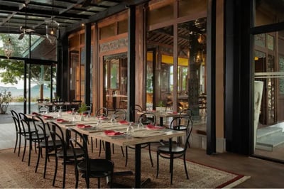 Dining at Plataran Komodo Resort & Spa