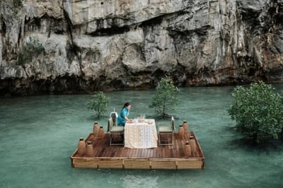 Private dinner at Lagen Island El Nido