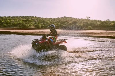 Quad Biking at Sasaab Lodges Kenya