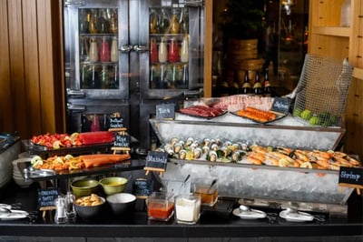 Sushi bar at Shangri-La The Fort, Manila, The Philippines