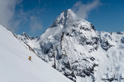 Skiing in Chile at Rio Palena Lodge