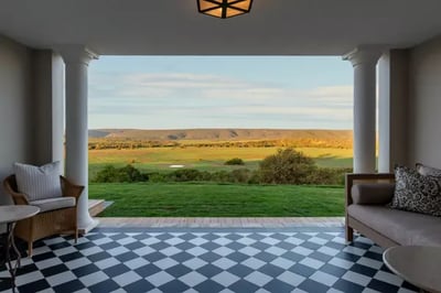 Views across the Eastern Cape in Shamwari Private Reserve South Africa