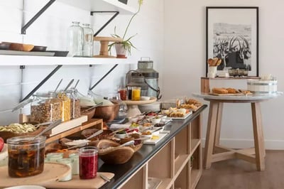 Breakfast buffet at Shamwari Private Reserve South Africa