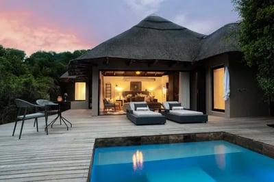 Exterior of Eagles Crag Shamwari Private Reserve South Africa