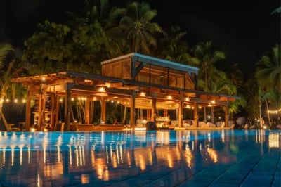 Nighttime at South Palms Resort & Spa Panglao