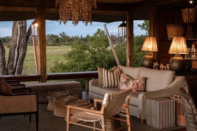 Cosy-tent-Tuludi Luxury Lodge Botswana