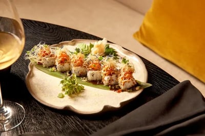 Sushi dining at Lux Grand Baie, Luxury Holidays to Mauritius