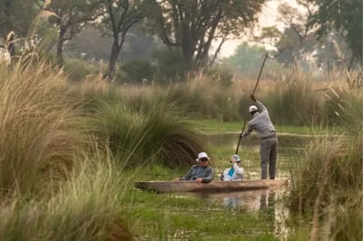 kayak safari North Island Botswana Okavango Delta