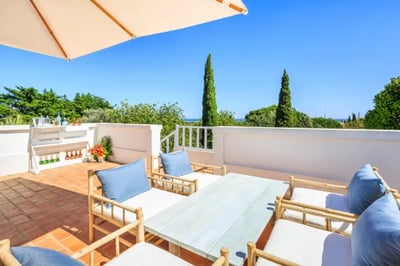 Rooftop terrace at Octant Vila Monte