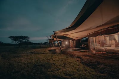 Tent at Wilderness Usawa, Tanzania