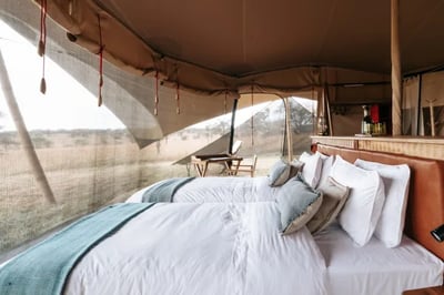 Tents at Wilderness Usawa, Tanzania