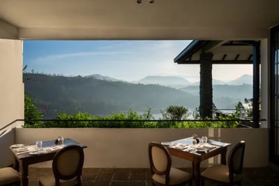 clos apalta hotel chair set up in beautiful scenery