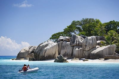 Activity arranged by Raffles Praslin, Seychelles