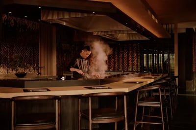 Japanese Restaurant Aman Nai Lert Bangkok luxury hotels thailand