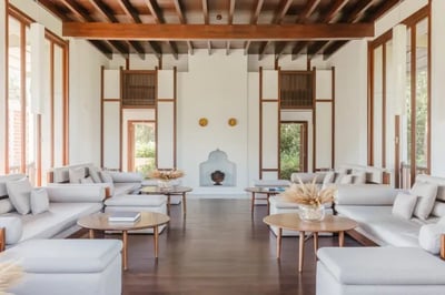Peaceful lounge at Amanruya Turkey