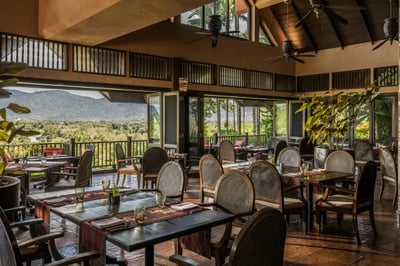 Restaurant at Anantara Golden Triangle Elephant Camp Thailand