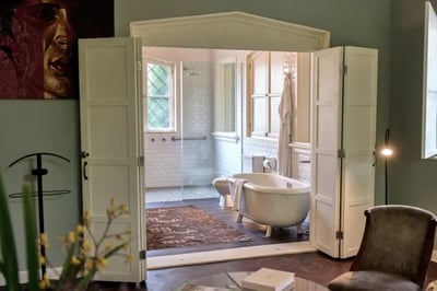 brand bathroom at luxury boutique hotel lima