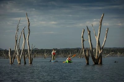 kyaking in inguazu