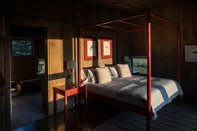 cosy bedroom in patagonia