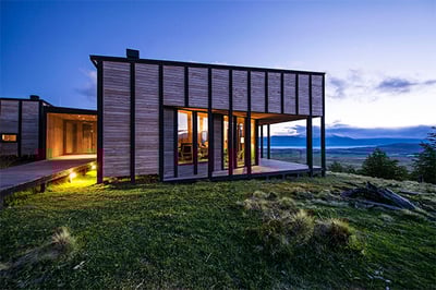 Awasi Patagonia dusk villa