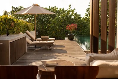 private pool villa at cap karoso indonesia