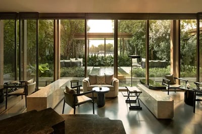 Spa and wellness centre in luxury hotel Capella Bangkok