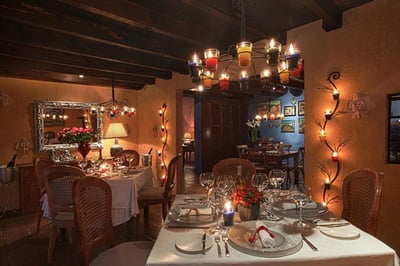 Dining room at Casa Palopo