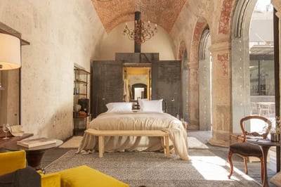 chich Hotel bedroom in Peru