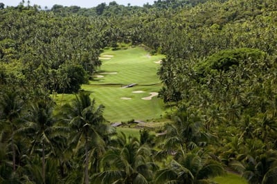 golf course at como laucala island