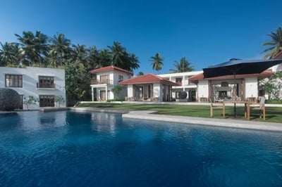 Pool villa at Kumu Beach Sri Lanka